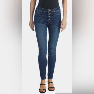 Articles Of Society Britney High Rise Button Fly Jean-size 29